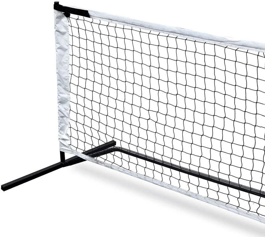 22FT Portable Pickle Ball Net Soccer Tennis Net Game Set System with Metal Frame Stand and Carrying Bag