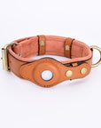 Leather Anti-Lost Dog Collar