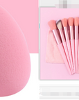 Makeup Brush Set Handle