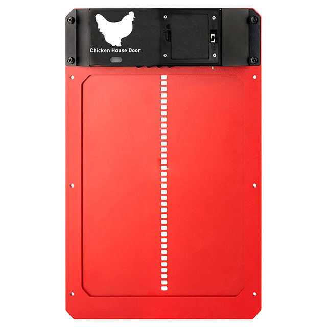 Automated chicken coop door Automatic poultry door opener Convenient coop door solution Programmable chicken door Hands-free coop management Smart chicken coop accessory Secure automatic door for chickens Customizable coop door opener Hassle-free poultry access Efficient chicken coop door system