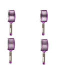 Hairbrush Anti Klit Brushy Haarborstel Women Detangler Hair Brush Bristle Nylon Scalp Massage  Teaser Hair Brush Comb