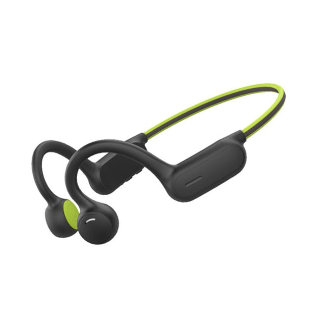 Bone conduction headphones Open ear audio headset Waterproof headphones Outdoor audio gear Bone conduction technology Ambient noise awareness Secure fit headphones Workout audio headset Innovative audio solution Waterproof bone conduction headset