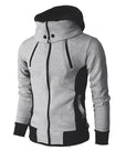 Double Zipper Hoodie Jacket for Men