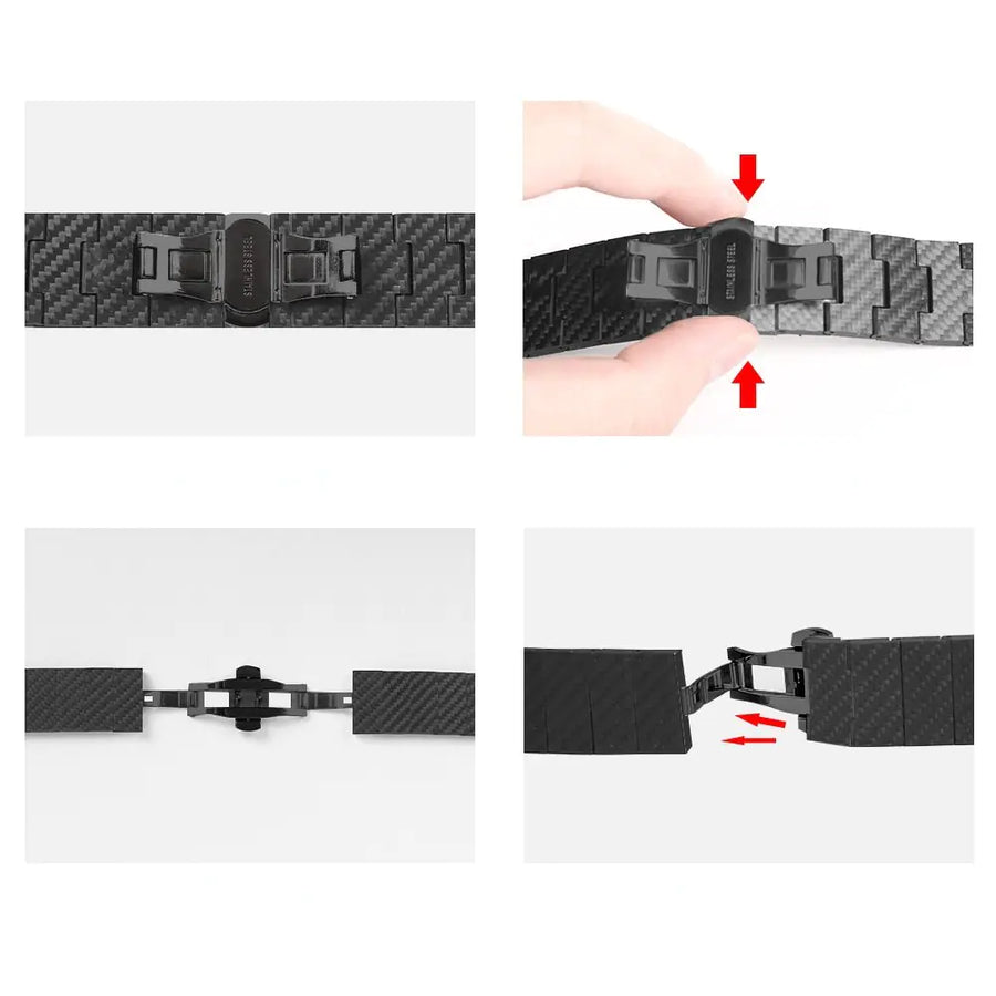 Carbon Fiber watch band