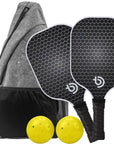 Pickleball Paddles Carbon Fiber Surface