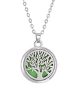 Aromatherapy necklace Tree of life pendant Essential oil diffuser necklace Nature-inspired jewelry Aromatherapy jewelry Stylish wellness accessory Essential oil necklace Tranquility pendant Relaxation jewelry Aromatherapy diffuser pendant