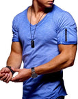 Men's V-Neck Casual T-Shirt