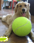 Giant 95 Interactive Dog Tennis Ball Toy  Durable Fun