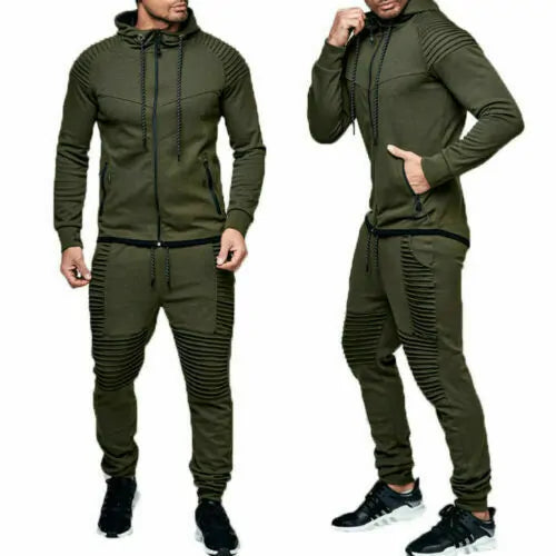 Luxury Puma Tracksuit for Men with Retro Style and Tech Fabric Material