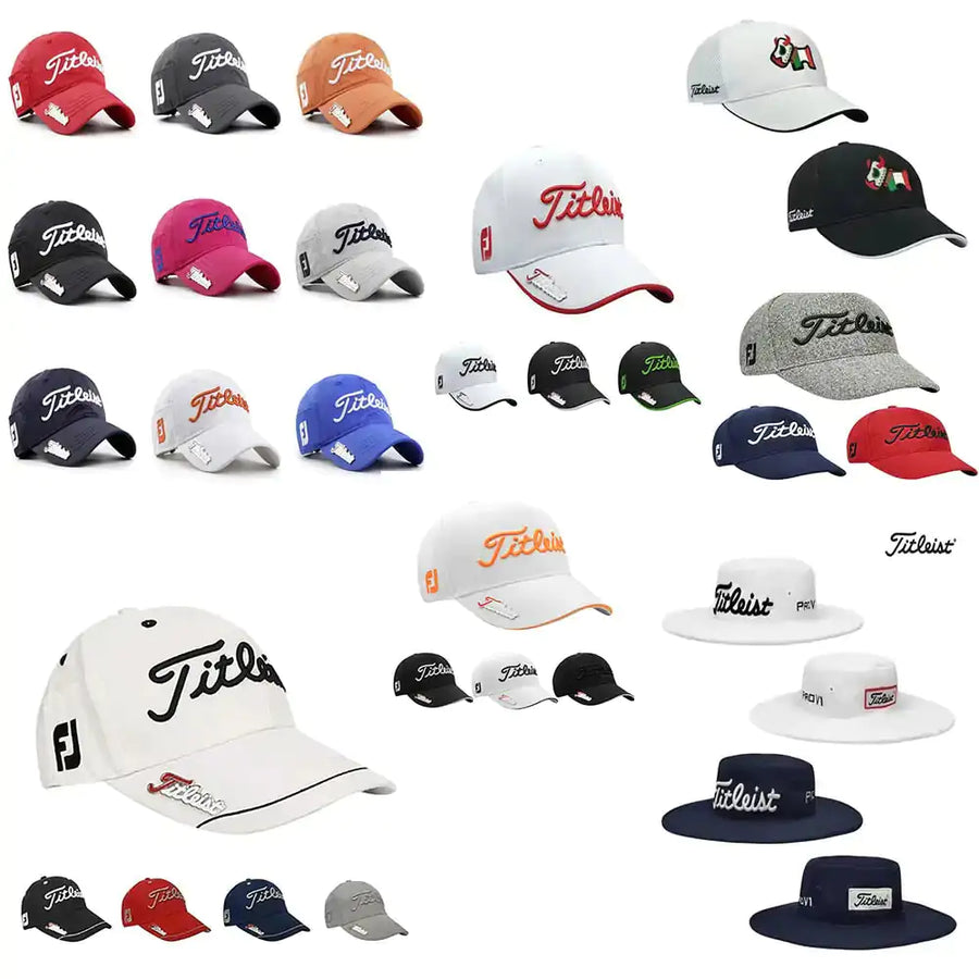 Breathable TitleistGear GolfCaps for Ultimate Comfort