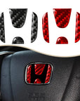 Carbon Fiber Car Steering Wheel Sticker