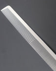 Stainless Steel Silver Barber Comb