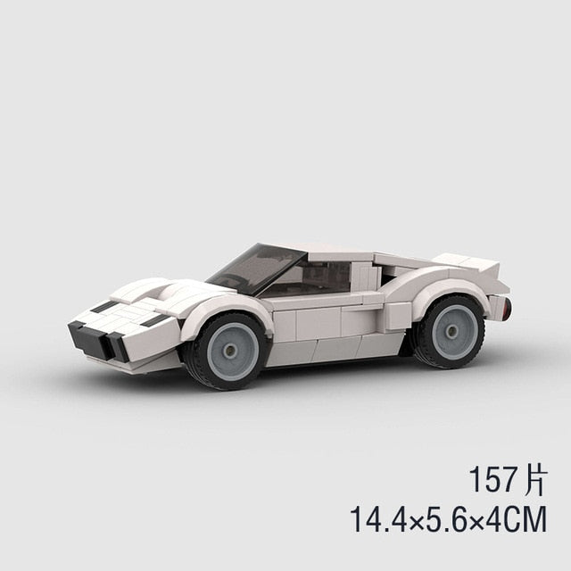 Model Sport Brick Car Toy