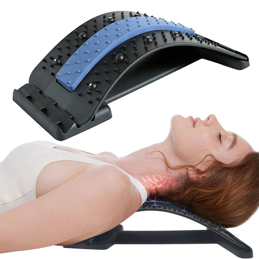 Back massage pad Muscle relaxation pad Massage therapy device Heat therapy massager Portable massage pad Adjustable intensity massager Stress relief pad Muscle tension relief device Comfortable massage cushion Personal relaxation tool