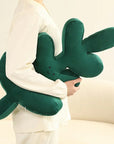 Green Leaf Plush Pillows