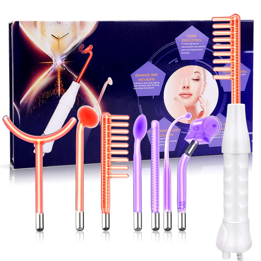 High-frequency acne treatment Versatile skincare wand 7-in-1 acne solution Targeted blemish treatment Multi-functional acne wand Clearer skin with high frequency Advanced acne-fighting technology Skin-clearing wand with multiple heads Professional-grade acne treatment Comprehensive skincare solution