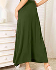 Full Size Soft Maxi Skirt