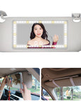 Car Visor Vanity Mirror with Lights