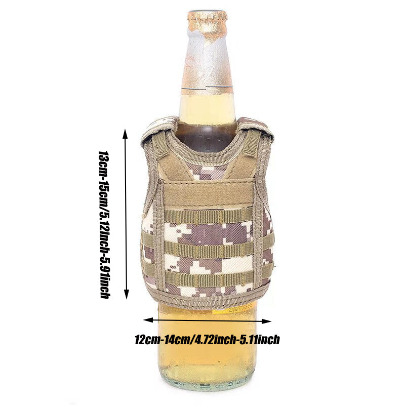 Tactical bottle vest Bottle holder vest Drink carrier vest Beverage vest Tactical gear for bottles Outdoor bottle holder Bottle holster vest Drink vest for hiking Tactical hydration vest Bottle storage vest