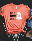 Boo sheet shirt Boo shirt Halloween shirt Spooky shirt Ghost shirt Funny Halloween shirt Halloween costume shirt Trick or treat shirt Ghost costume shirt Halloween party shirt