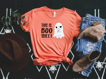 Boo sheet shirt Boo shirt Halloween shirt Spooky shirt Ghost shirt Funny Halloween shirt Halloween costume shirt Trick or treat shirt Ghost costume shirt Halloween party shirt