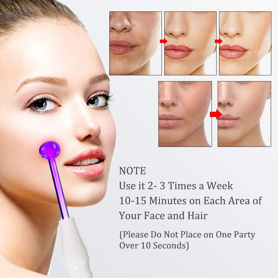 High-frequency acne treatment Versatile skincare wand 7-in-1 acne solution Targeted blemish treatment Multi-functional acne wand Clearer skin with high frequency Advanced acne-fighting technology Skin-clearing wand with multiple heads Professional-grade acne treatment Comprehensive skincare solution