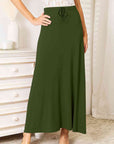 Full Size Soft Maxi Skirt