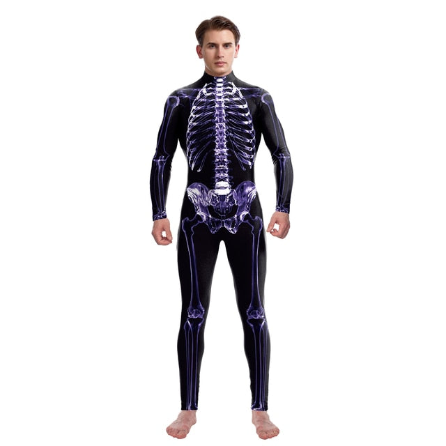 Bodysuit skull Halloween costumes Skull-themed Halloween outfits Full-body skull costumes Spooky bodysuit costumes Halloween skull jumpsuits Skeleton bodysuit costumes Eerie Halloween attire Skull print Halloween apparel Macabre Halloween bodysuits Halloween costumes with skull designs