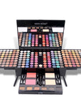 Ultimate makeup set Complete makeup collection Comprehensive cosmetics kit All-in-one makeup bundle Full makeup arsenal Makeup essentials package Professional makeup set Makeup artist kit Deluxe makeup collection Makeup must-haves kit