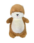 Breathing otter plush toy Lifelike otter stuffed animal Cuddly otter toy with breathing motion Adorable otter plushie Soft otter plush toy Cute animal plush with breathing feature Realistic otter stuffed toy Whimsical otter cuddle buddy Otter plush for children Gift-worthy otter toy