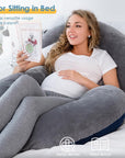 C-Shaped Body Pregnancy Pillow