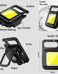 Mini Floodlight Keychain