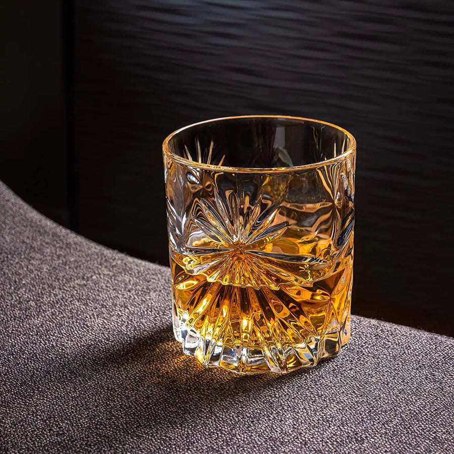 Eco Crystal Collection Soleil whiskey glass set Sustainable whiskey glass set Eco-friendly whiskey glass collection Crystal whiskey glass set Premium whiskey glassware Whiskey lover's gift set Soleil whiskey glass edition Sustainable drinkware set Luxury whiskey glass set