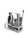 Mixology essentials Complete cocktail kit Bartender's toolkit Drink mixing set Professional barware Home bar essentials Cocktail making tools Bartending success Drink crafting kit Mixologist's arsenal