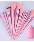 Makeup Brush Set Handle