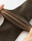 Fleece Lined Thermal Fake Pantyhose