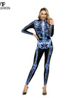 Bodysuit skull Halloween costumes Skull-themed Halloween outfits Full-body skull costumes Spooky bodysuit costumes Halloween skull jumpsuits Skeleton bodysuit costumes Eerie Halloween attire Skull print Halloween apparel Macabre Halloween bodysuits Halloween costumes with skull designs