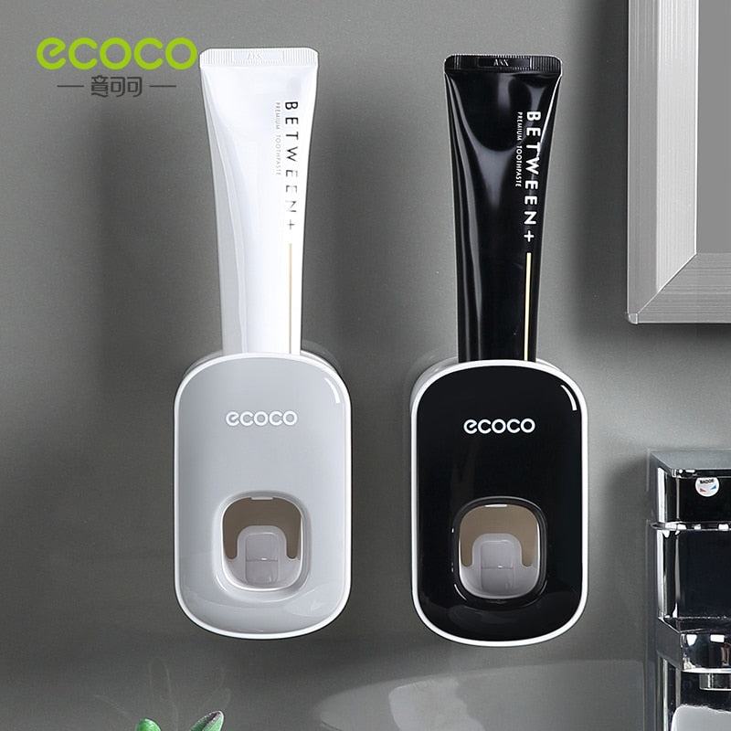 Automatic Toothpaste Dispenser Wall-Mount Toothpaste Holder Hands-Free Toothpaste Squeezer Sensor-Operated Toothpaste Dispenser Wall-Mounted Toothpaste Pump Touchless Toothpaste Dispenser Adhesive Toothpaste Holder Bathroom Toothpaste Organizer Space-Saving Toothpaste Dispenser Convenient