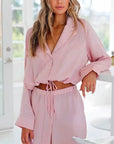 Loose Fit Pajama Set