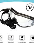 Dog eye protection Canine eyewear Pet goggles Adjustable dog glasses Doggy eye gear Puppy eyewear Dog sunnies Pet eye protection Adjustable dog shades Dog UV goggles