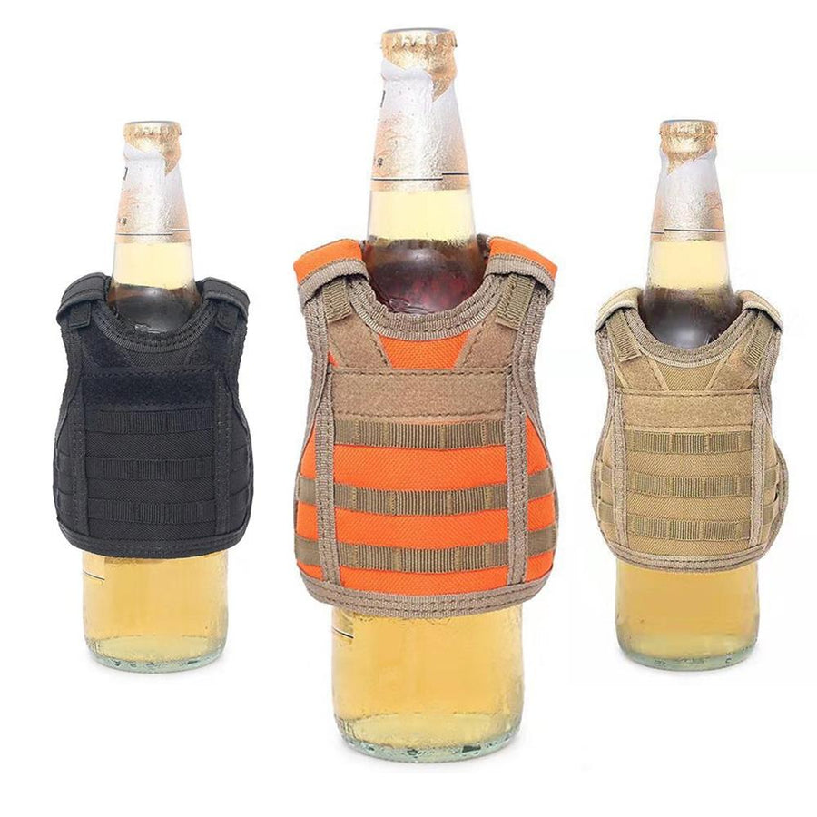 Tactical bottle vest Bottle holder vest Drink carrier vest Beverage vest Tactical gear for bottles Outdoor bottle holder Bottle holster vest Drink vest for hiking Tactical hydration vest Bottle storage vest