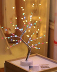 Christmas Greeting Tree Lights