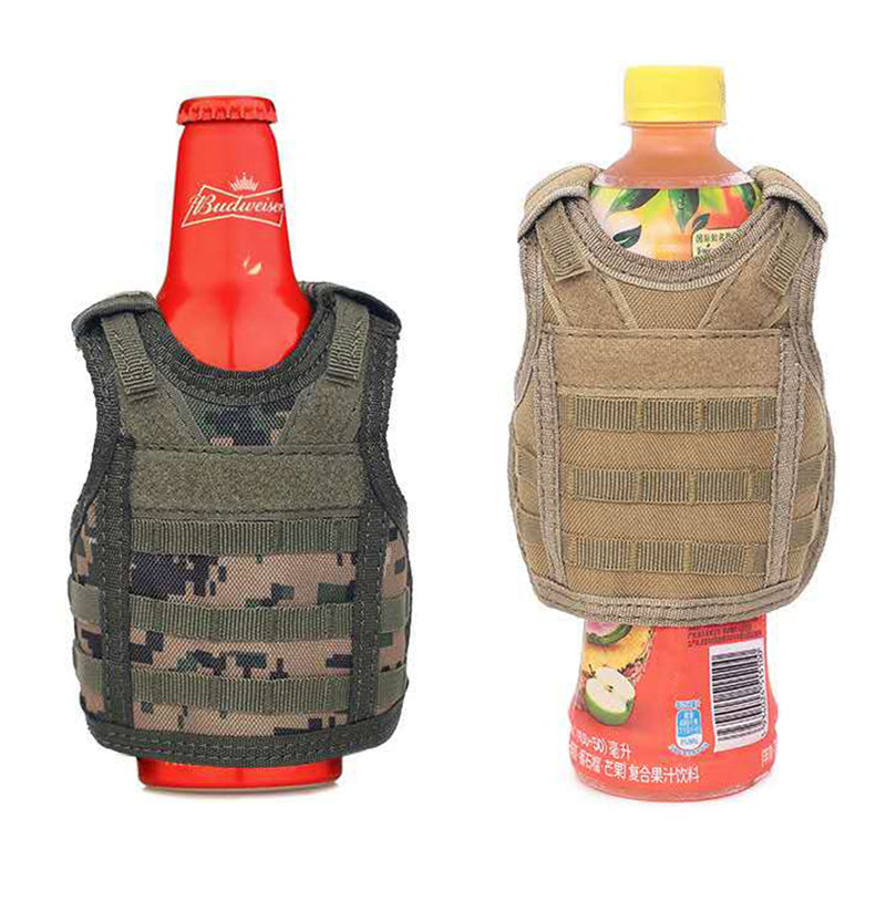 Tactical bottle vest Bottle holder vest Drink carrier vest Beverage vest Tactical gear for bottles Outdoor bottle holder Bottle holster vest Drink vest for hiking Tactical hydration vest Bottle storage vest