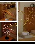 Christmas Greeting Tree Lights