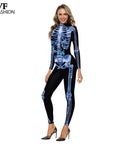 Bodysuit skull Halloween costumes Skull-themed Halloween outfits Full-body skull costumes Spooky bodysuit costumes Halloween skull jumpsuits Skeleton bodysuit costumes Eerie Halloween attire Skull print Halloween apparel Macabre Halloween bodysuits Halloween costumes with skull designs