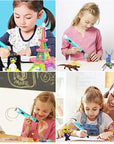 3D pen Children's art supplies Creative tools for kids Child-friendly 3D printing Educational toys Kids' crafts Artistic gadgets for children Hands-on learning Safe art tools for kids Innovative toys for creativity