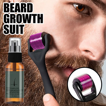 Beard oil roller set Beard grooming essentials Premium beard care set Nourishing beard oil kit Convenient beard oil roller Softening beard oil set Beard maintenance tools Easy-to-use beard oil applicator Hydrating beard oil kit Complete beard grooming solution A sleek bottle of premium beard growth oil designed to nourish and stimulate beard growth, infused with essential vitamins.