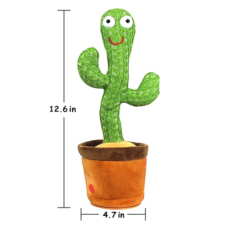 "A charming cactus-themed toy designed to bring joy and giggles to kids of all ages."