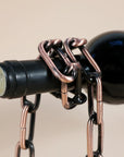 Magic Iron Chain Wine Bottle Holder