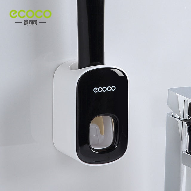 Automatic Toothpaste Dispenser Wall-Mount Toothpaste Holder Hands-Free Toothpaste Squeezer Sensor-Operated Toothpaste Dispenser Wall-Mounted Toothpaste Pump Touchless Toothpaste Dispenser Adhesive Toothpaste Holder Bathroom Toothpaste Organizer Space-Saving Toothpaste Dispenser Convenient